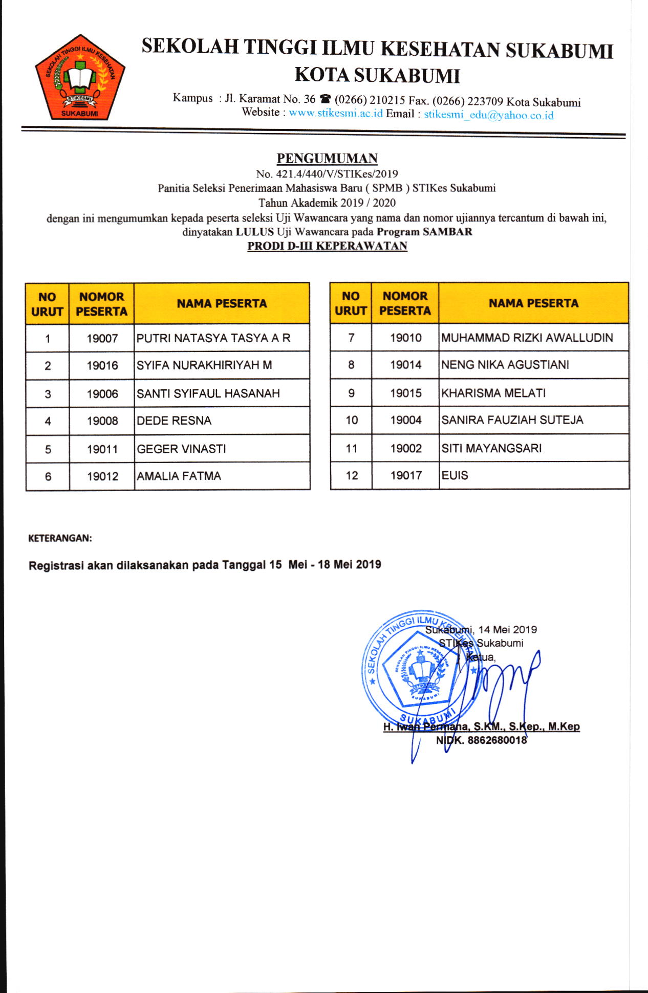 Tes Wawancara 2