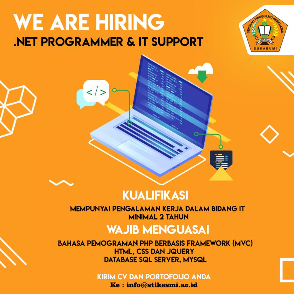 LOWONGAN STAFF IT 2019