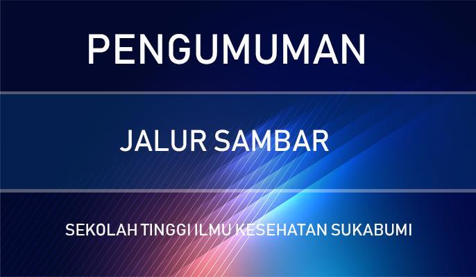 PENGUMUMAN HASIL SELEKSI SAMBAR TAHAP AKADEMIK 2020