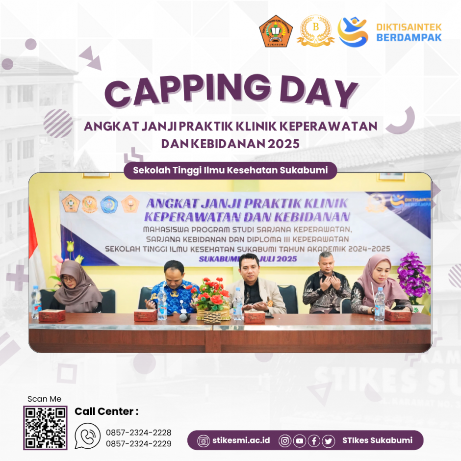 Capping Day STIKes Sukabumi: 300 Mahasiswa Siap Terjun ke Dunia Praktik Klinik
