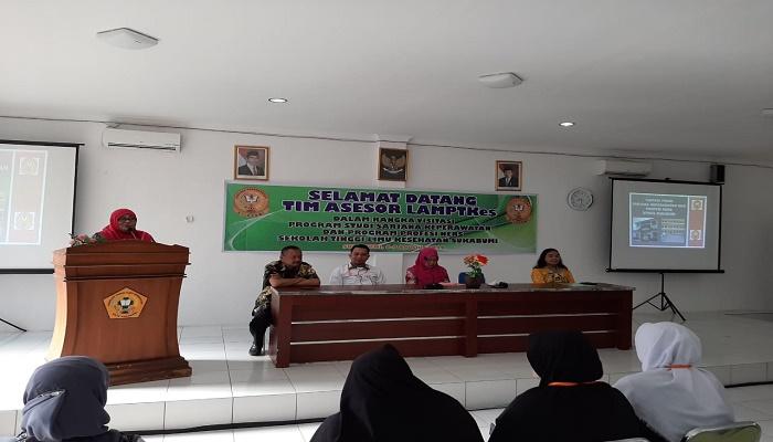 VISITASI AKREDITASI PROGRAM SARJANA KEPERAWATAN DAN PROFESI NERS STIKES SUKABUMI